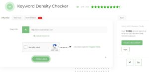 Keyword Density Checker