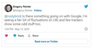 Gregory Painter Tweet